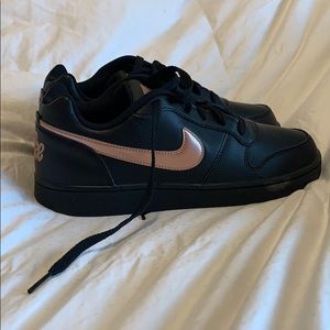 Brand New women’s Nike black and Rose Gold